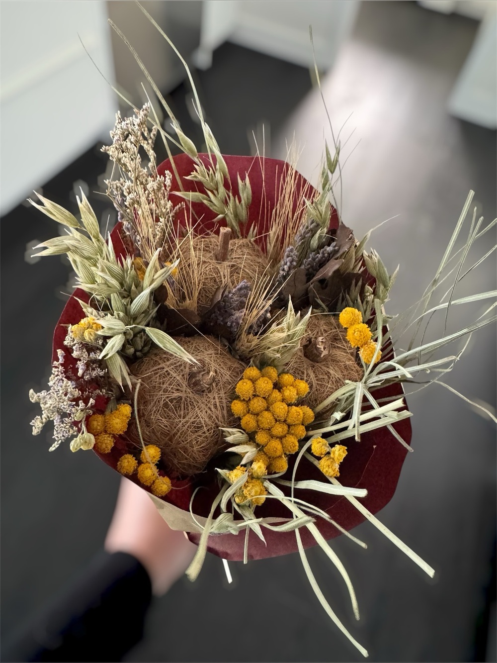 Trader Joe’s Dried Fall Pumpkin Florals.